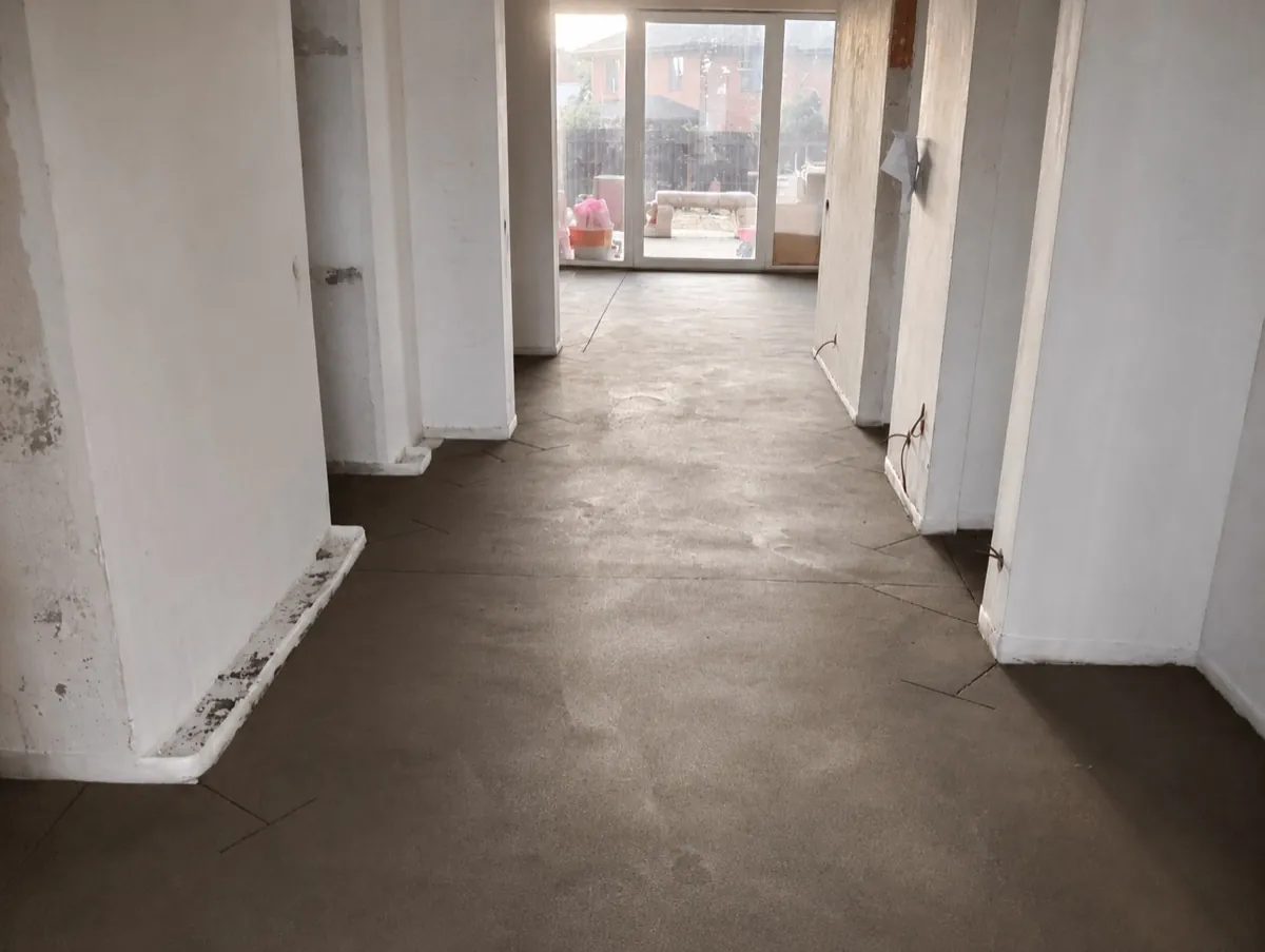 Полусухая стяжка пола 150 м² - Частный дом, КП Дворянское озеро, Щелково