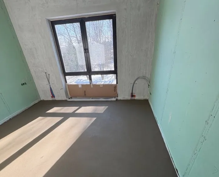 Полусухая стяжка пола 110 м² - Дом в Московской области