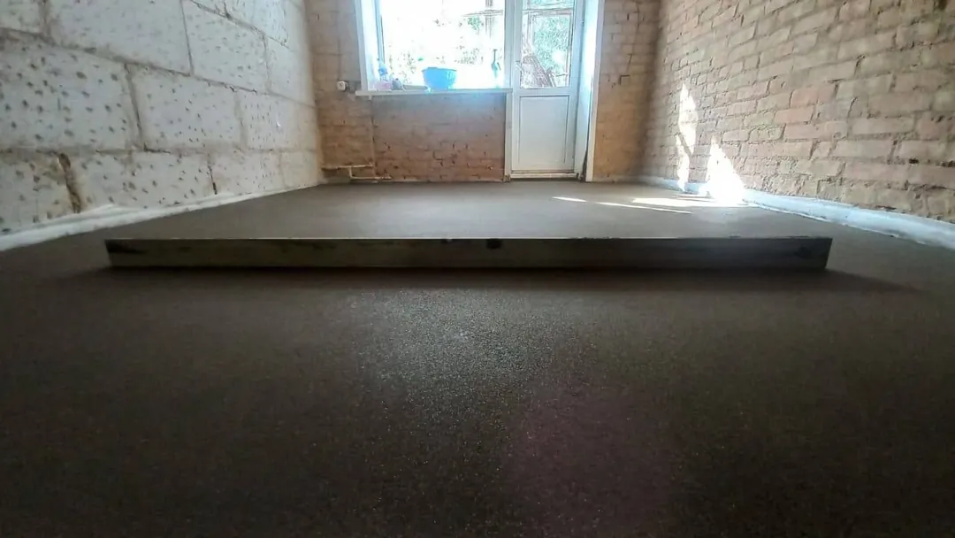 Полусухая стяжка пола 35,3 м² - Квартира, Сергиев Посад